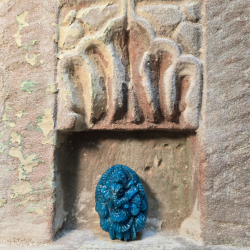 Ganesh - apatite blue